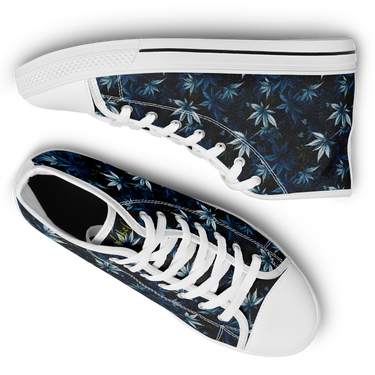 Chokefish™ Urban Peak Retro High Tops-Cannabis-008